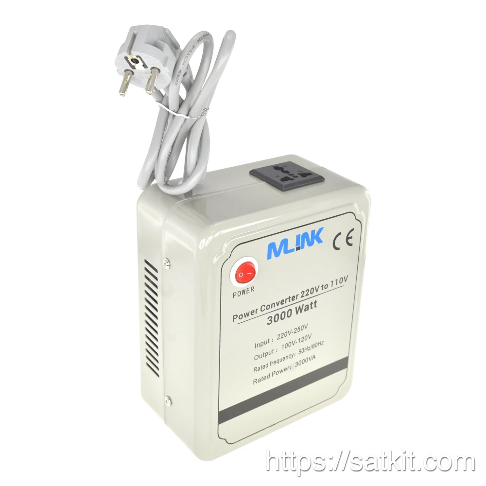 220V to 110V 3000W power transformer for home and professional use