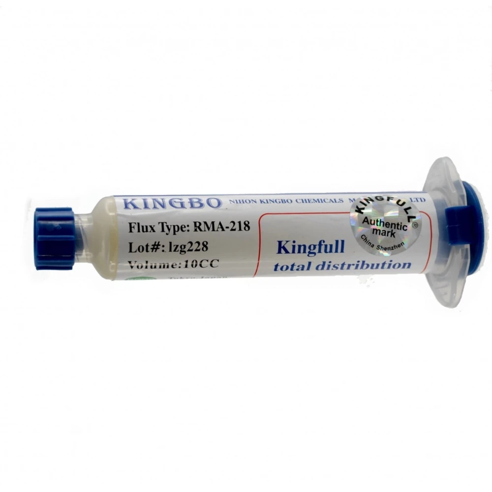 Kingbo RMA-218 10cc Solder Flux Tube for Desoldering and Electronics Cleaning