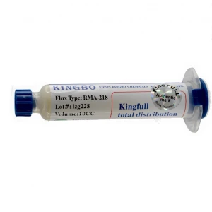 Kingbo RMA-218 10cc Solder Flux Tube for Desoldering and Electronics Cleaning