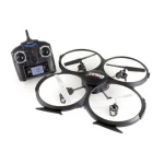 U818A HD Camera Quadcopter, 2.4GHz, 4 Channel and Built-in Gyroscope