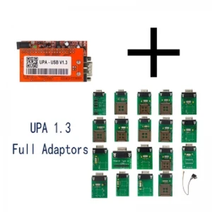 satkit UPA USB Programmer V1.3 with full adapters and NEC function