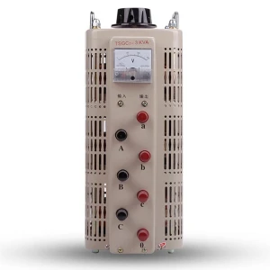 3KVA 12A 0-430V three-phase variac - AC variable output transformer