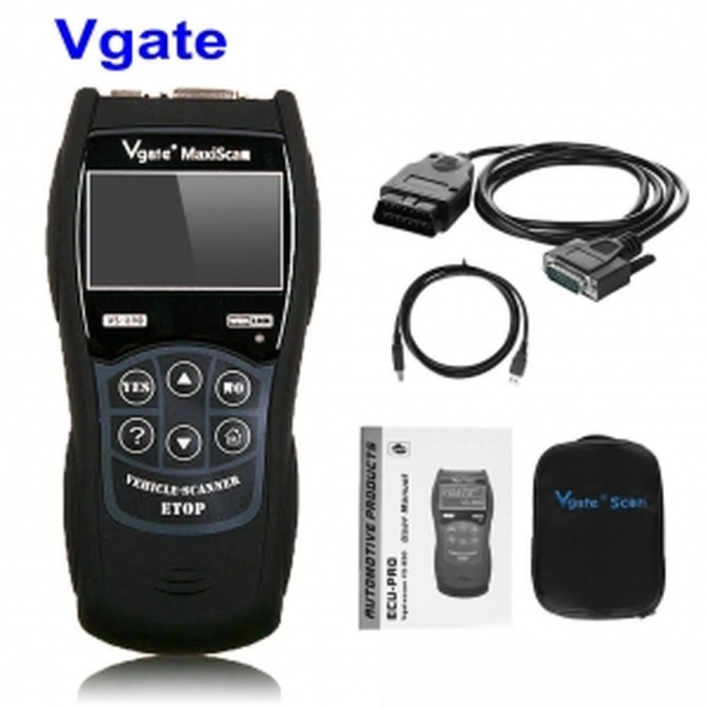 Vgate Maxiscan Vs890 multi-language OBDII code reader for car diagnostics