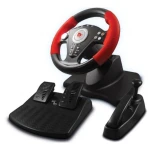 Compatible racing wheel with gears and pedals for PS3, PS2 and PC