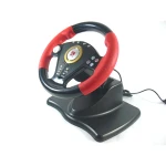 Compatible racing wheel with gears and pedals for PS3, PS2 and PC