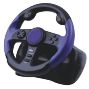 PlayStation 2 Racing Wheel with Pedals and Dual Shock