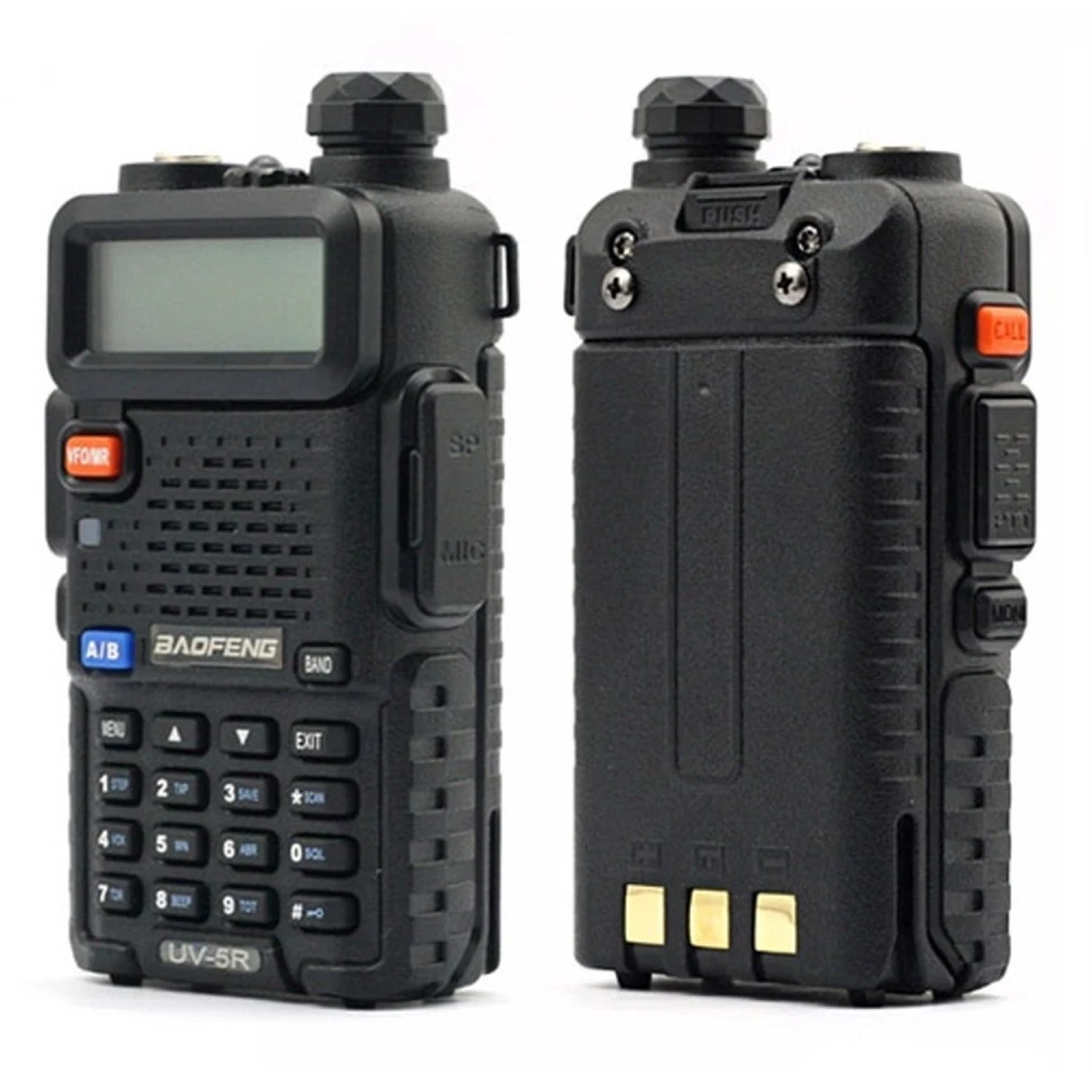 Baofeng UV-5R 8W Walkie Talkie with Earpiece and Dual Band Radio VHF/UHF