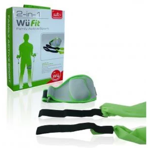 Wii 2-in-1 Active Sports Pack - Wii fitness accessory set