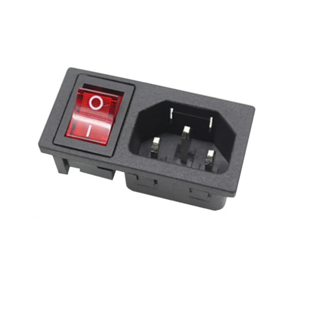 satkit AC03A power inlet socket with rocker switch