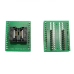 Easy-insert TSSOP20 to DIP20 programming socket compatible with Satkit
