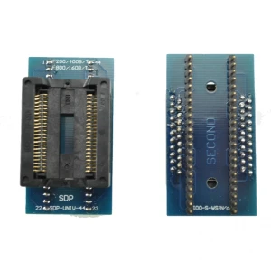 PSOP44 to DIP44 programmer socket with easy insertion for 44 pins