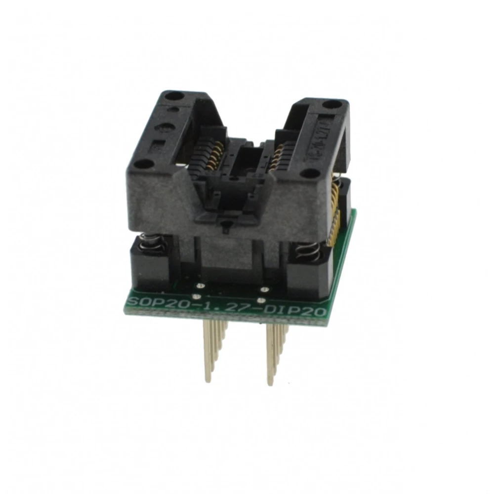SOP16 to DIP16 200mil programmer socket with easy insertion - satkit