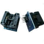 SOP8 to DIP8 programmer socket - easy insertion Mod 200mil satkit